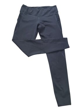 Champion Black High-Waist Leggings with Perforated Detail